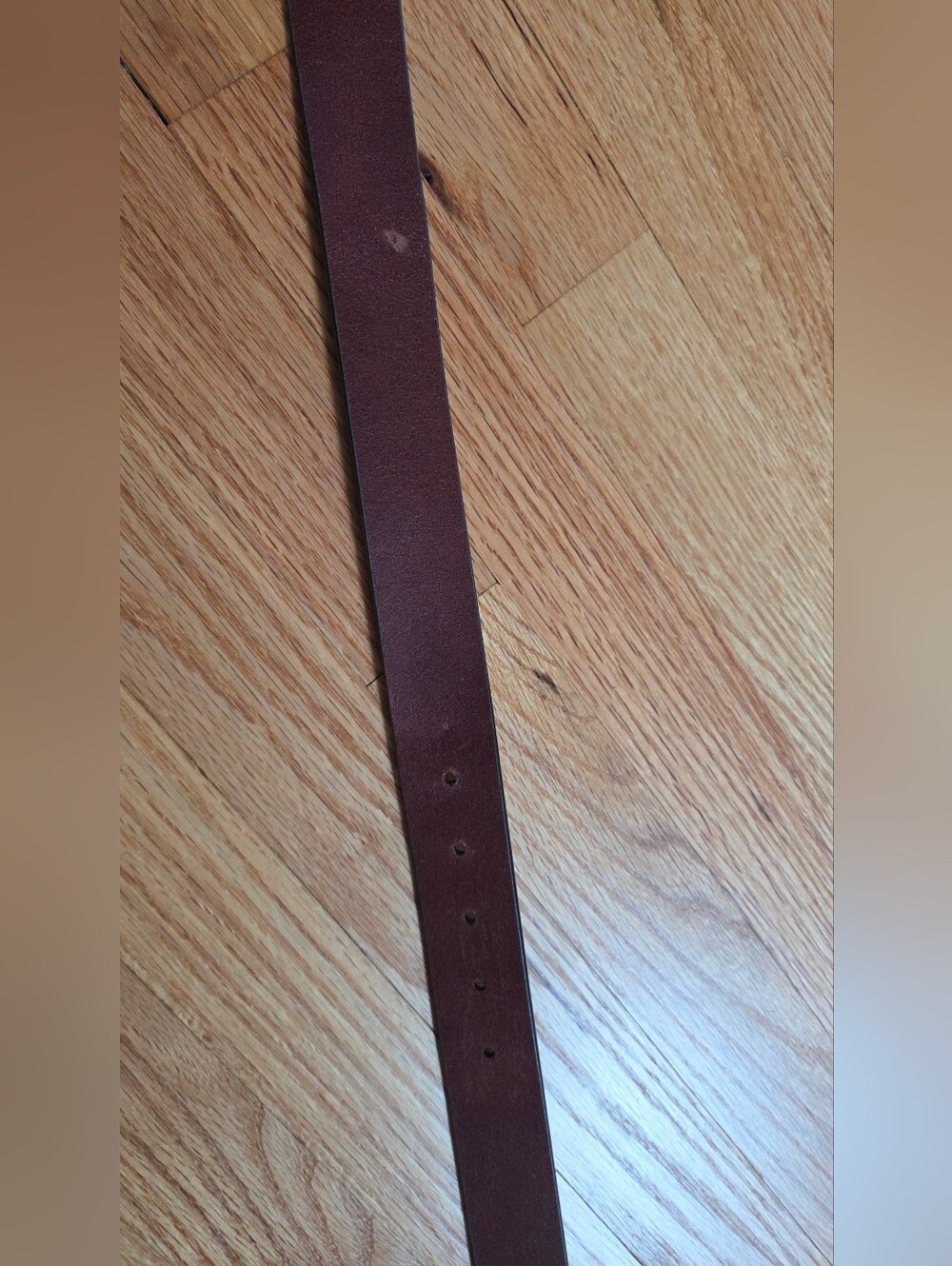 Lucky Brand Classic Leather Belt – Brown & Brass – Size 36 (NWOT) - Picture 7 of 7